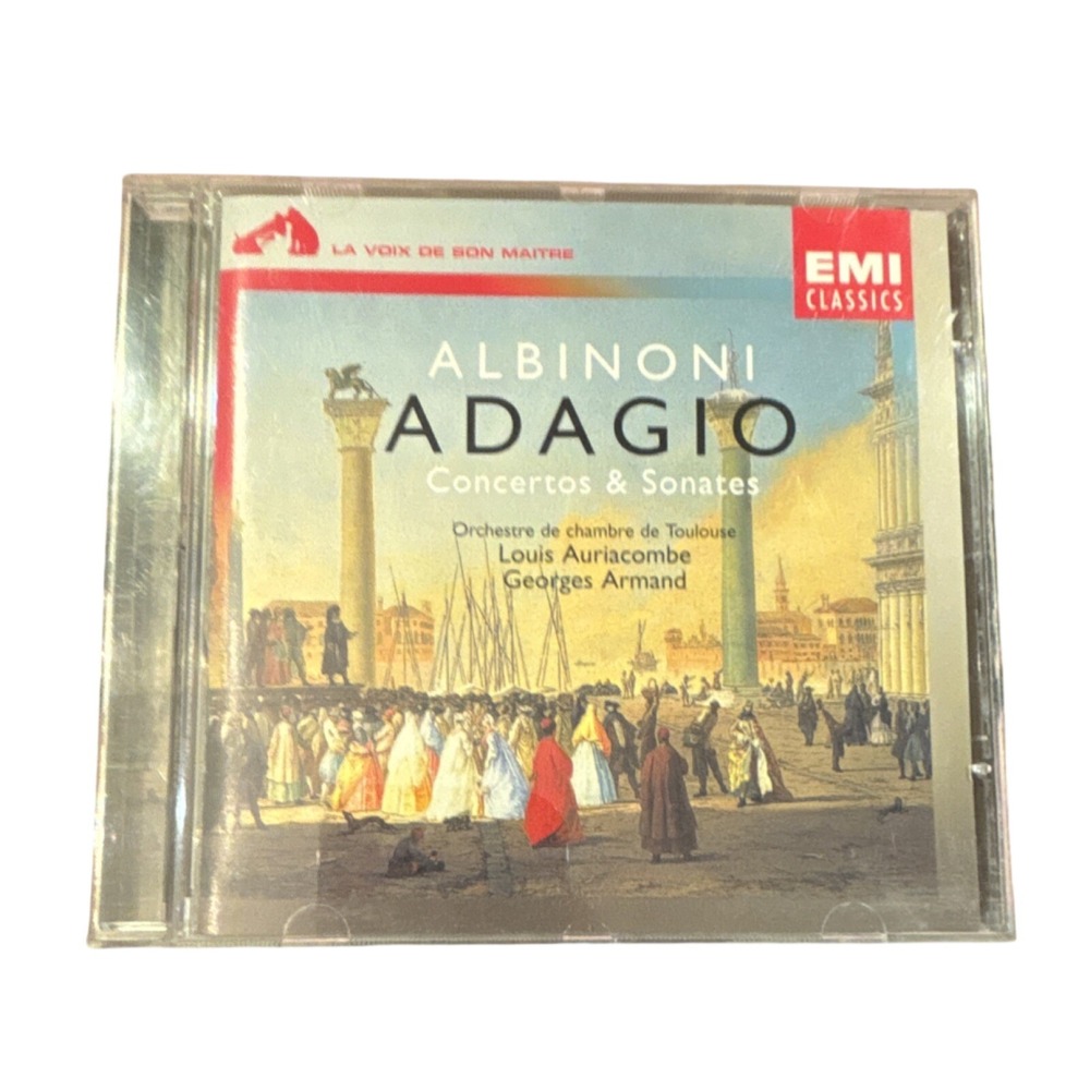 EMI Classics Albinoni Adagio Concertos & Sonates CD Louis Auricombe Georges Arm…